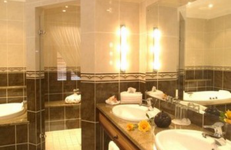 De badkamers zijn stuk voor stuk pareltjes, verzorgd en netjes onderhouden